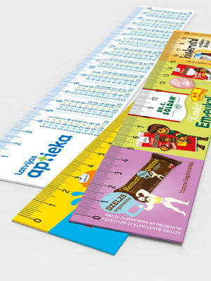 plastic rulers with offset printing